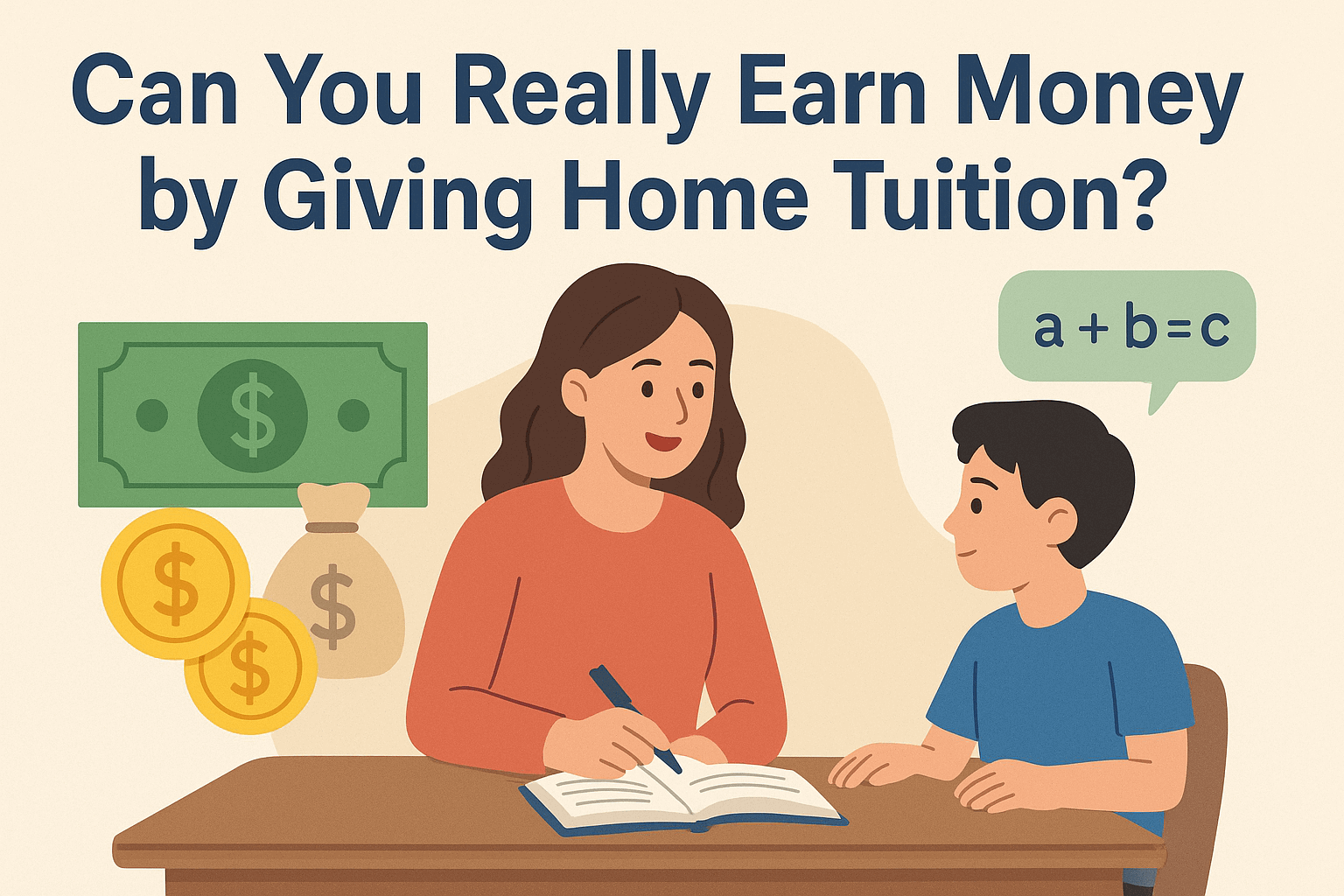 Can You Really Earn Money by Giving Home Tuition in Delhi? | Home Tutors4U